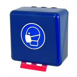 Pojemnik ochronny bhp przechowywanie Secubox Midi niebieski